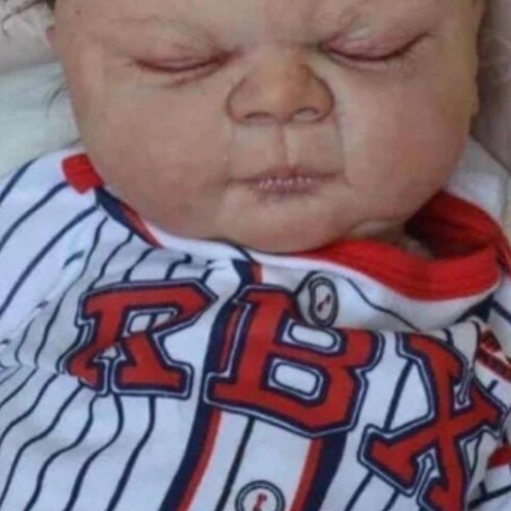 RBX Striped Baby Onesie - Red and White